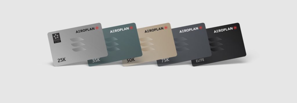 Cartes Aeroplan Statut