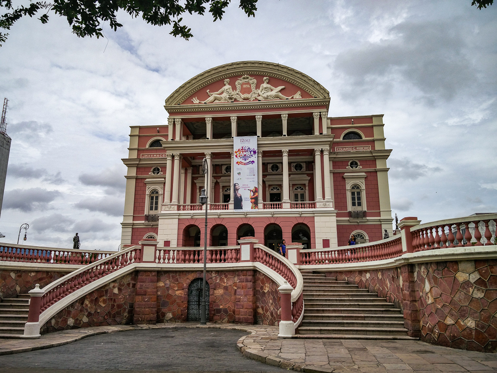 Manaus Theatre Amazonas Escaliers