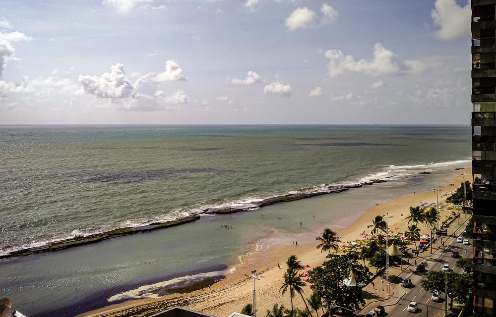 Recife Plage De Boa Viagem Et Barriere De Coraux