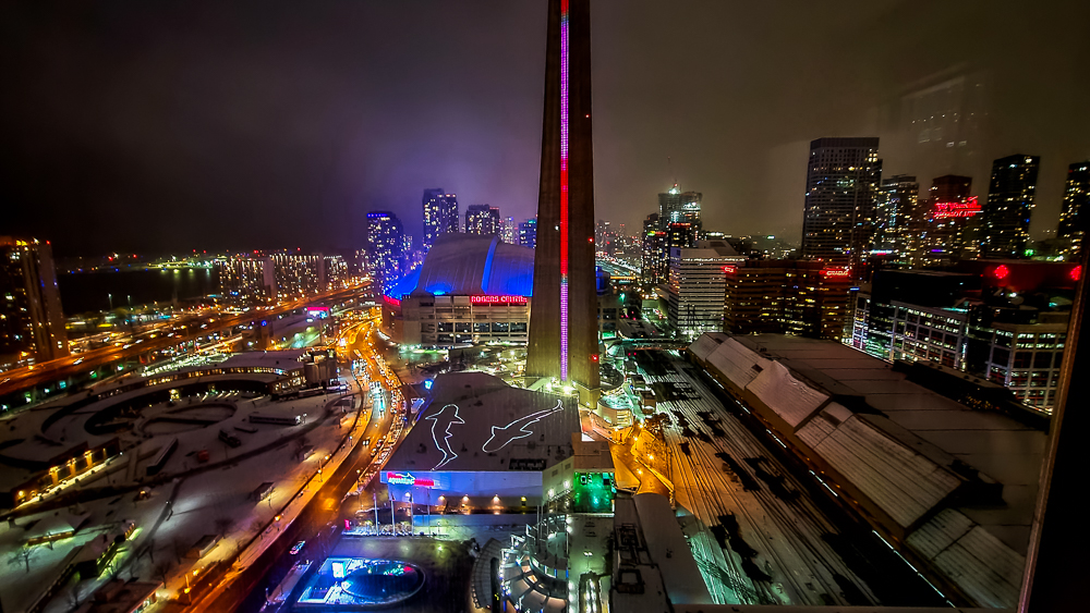 Vue Chambre Tour Cn Soir