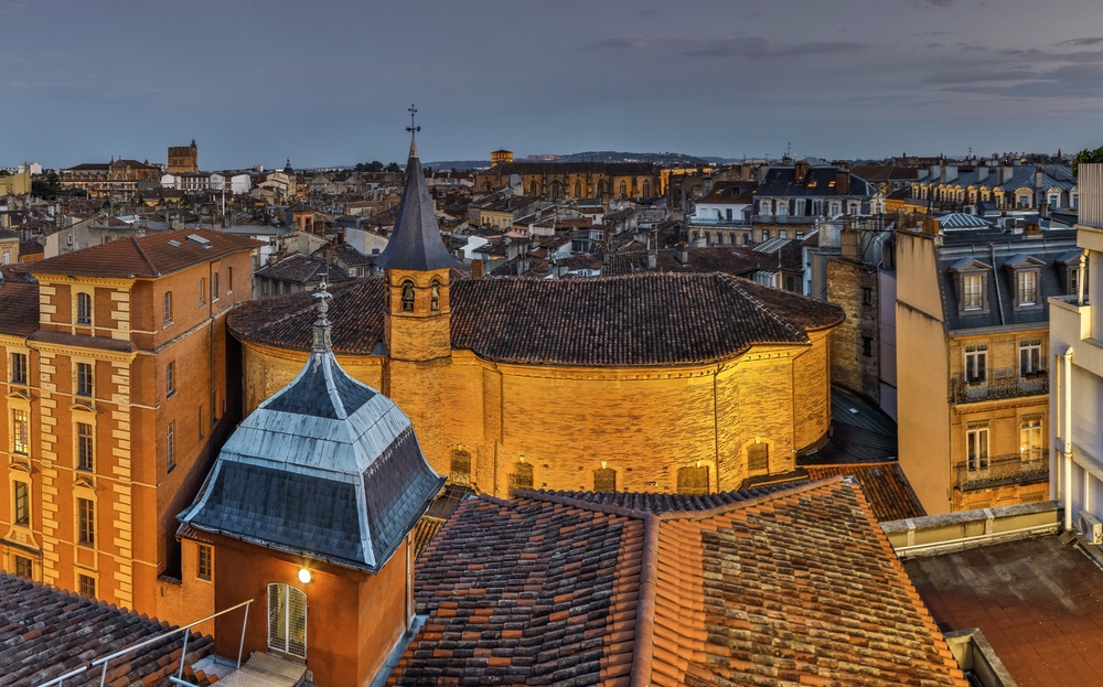 Centre Ville De Toulouse De Nuit © Arnaud Spani