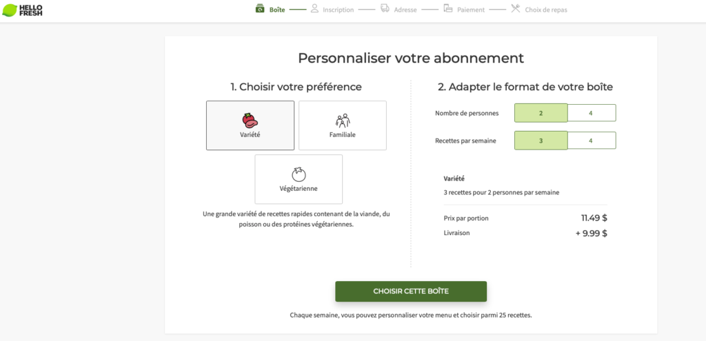 Hellofresh Abonnement