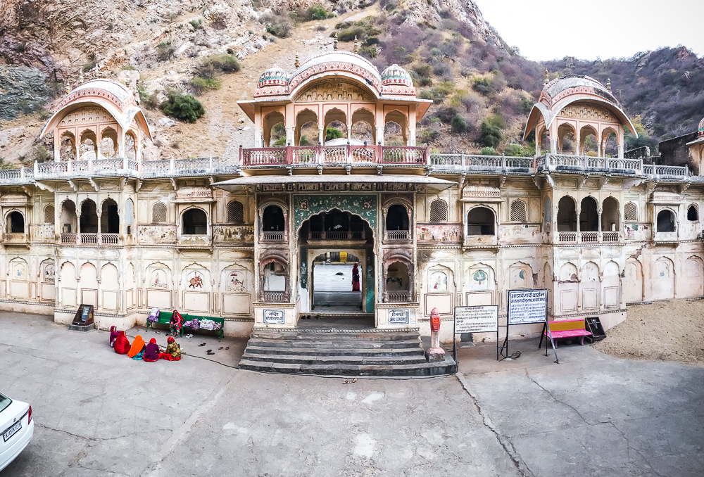 Jaipur.temple Des Singes