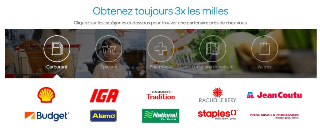 Partenaires Air Miles Bmo X Fr