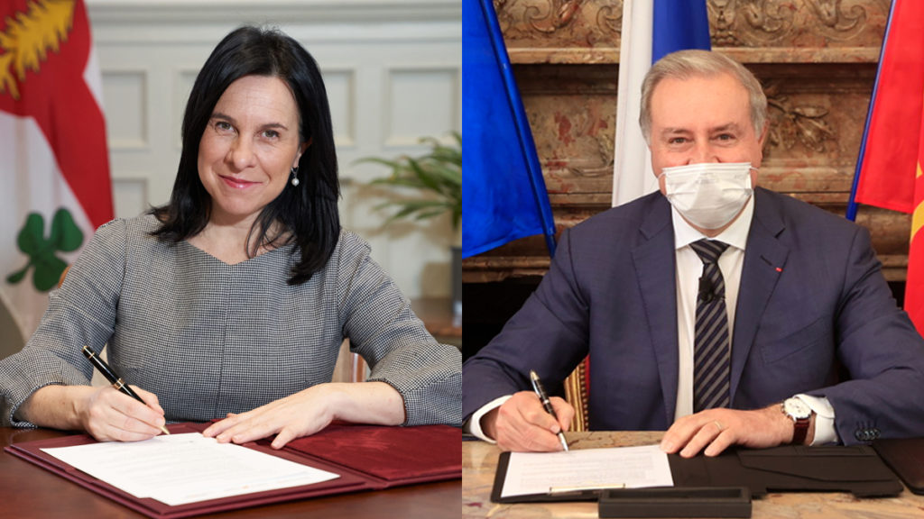 Signature Entente Montreal Toulouse