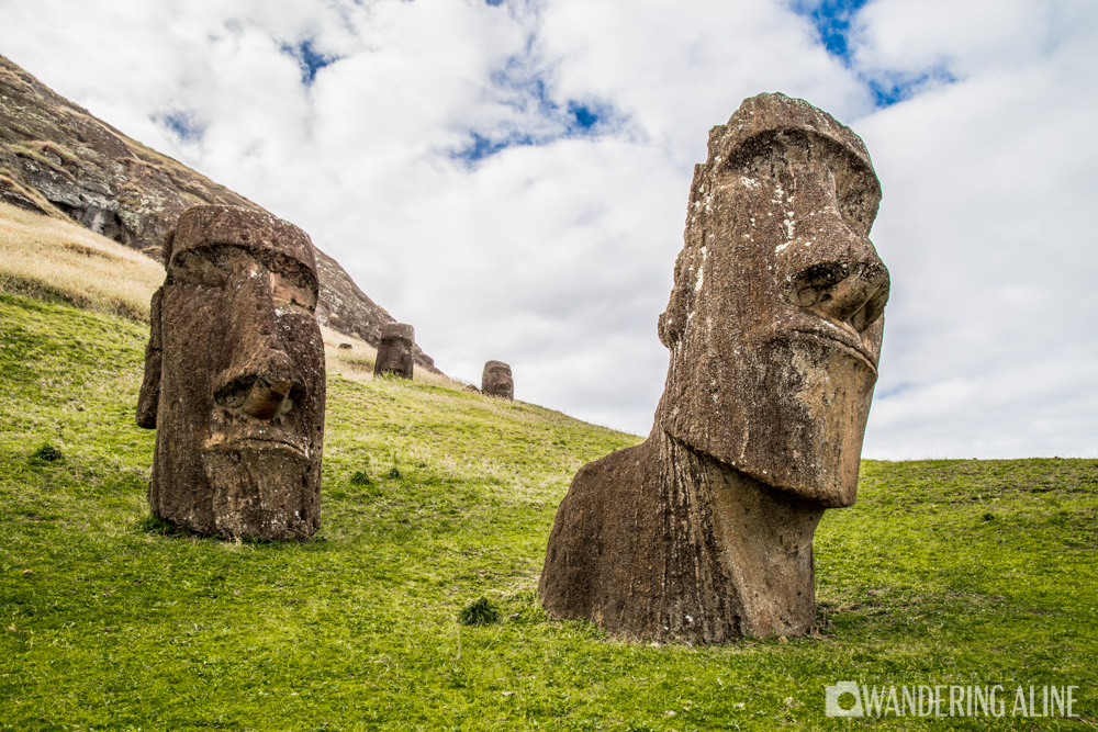 Tetes De Moai