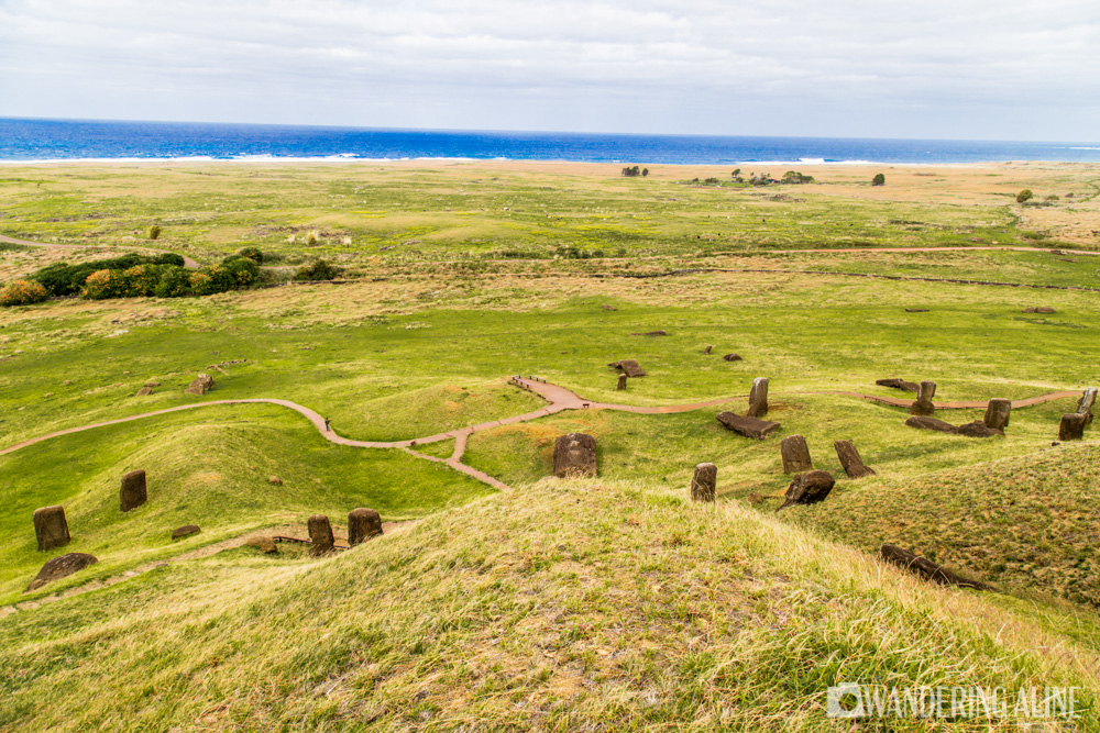 Vue De Rano Raraku