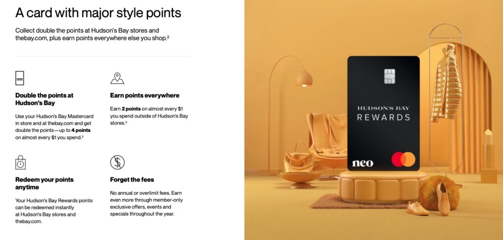 Hudson's Bay Neo Mastercard Fr