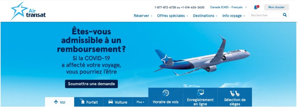 Remboursement Transat Fr