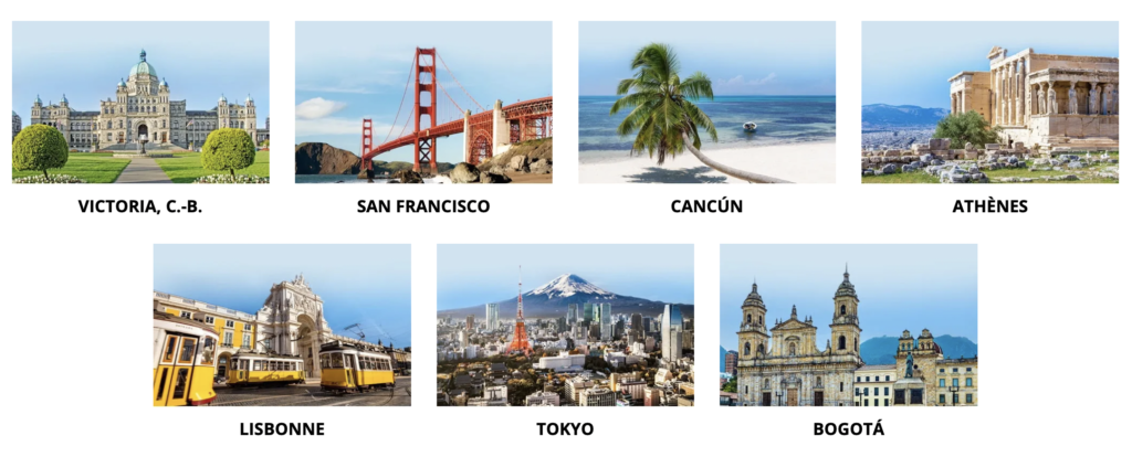 Destinations Concours Appel Des Voyages D Aeroplan