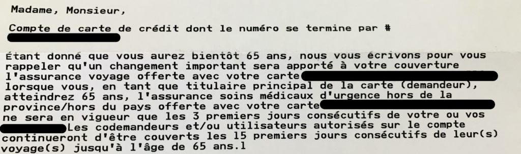 Assurance-voyage 65 +