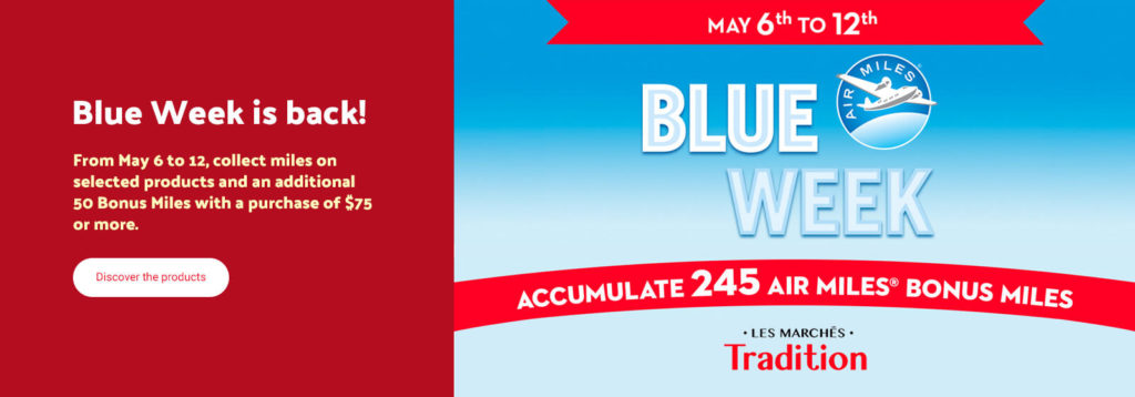 Les Marchés Tradition AIR MILES