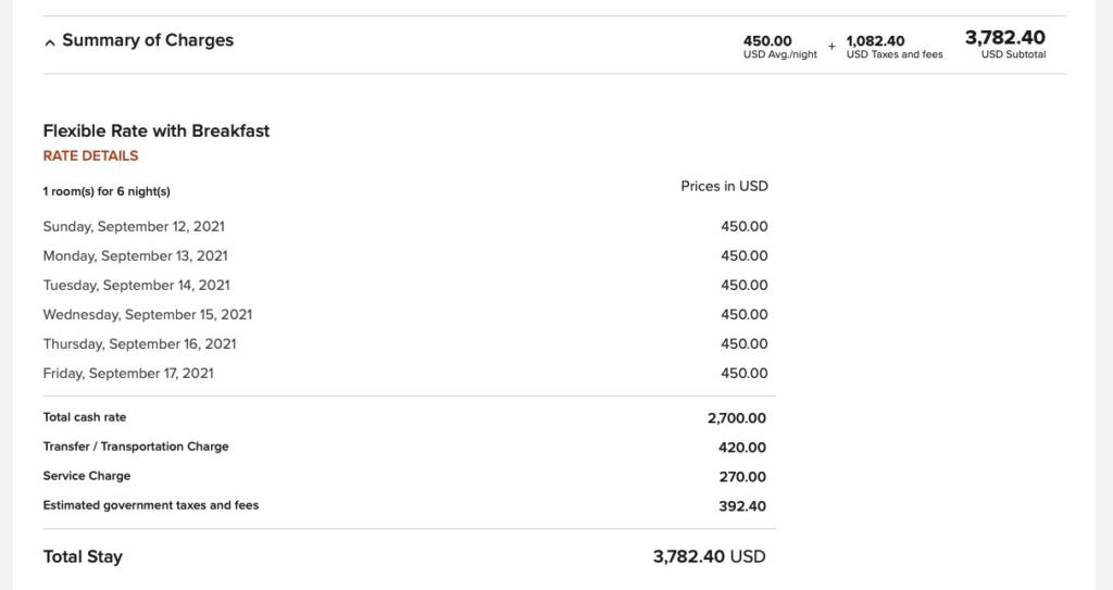 Meridien Maldives Tarif Payant