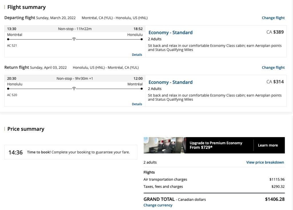 Montreal Honolulu Pay Rate Low Fr