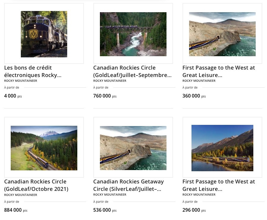 Rockymountaineer Aeroplan Bons Details Fr