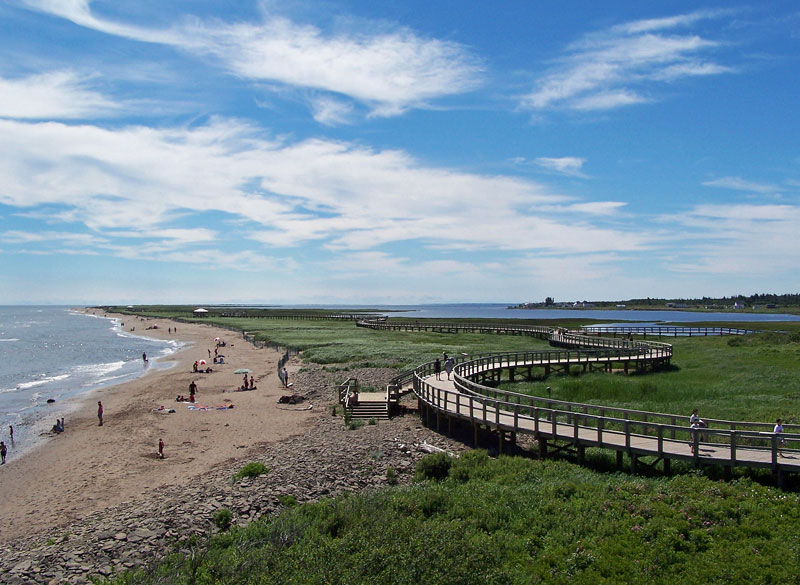 Plage de la dune de Bouctouche 