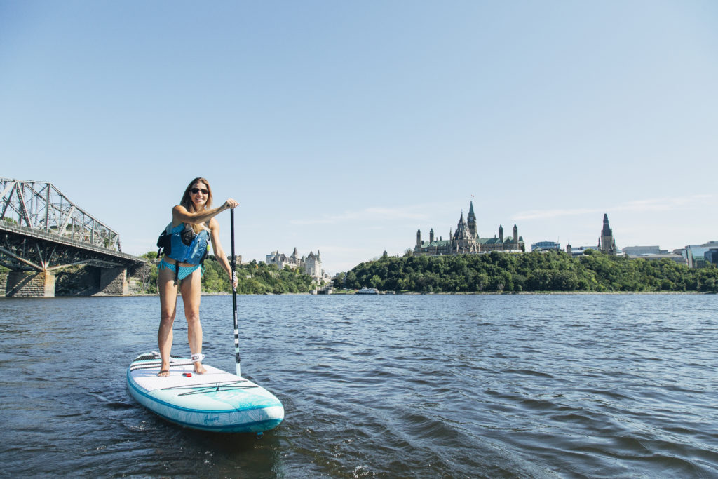Paddle Boarding Ottawa River Parliament B A Credit Ottawa Tourism