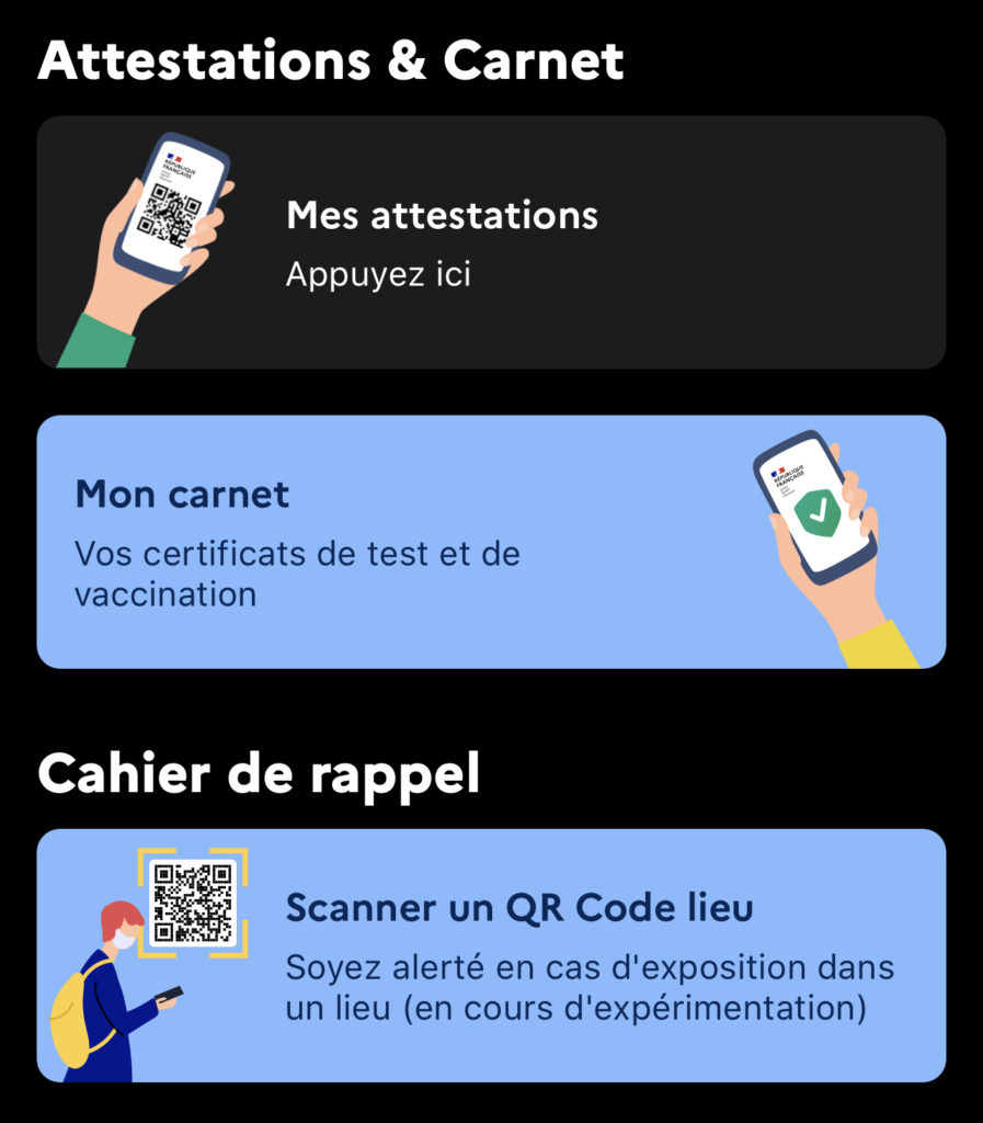 Attestation Sanitaire Anticovid