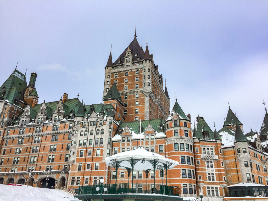 Château Frontenac à Québec