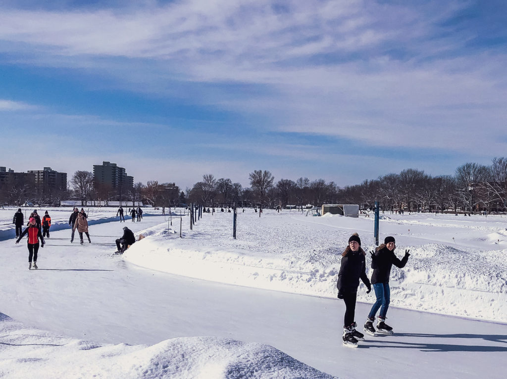 Anneau de glace des plaines d'Abraham