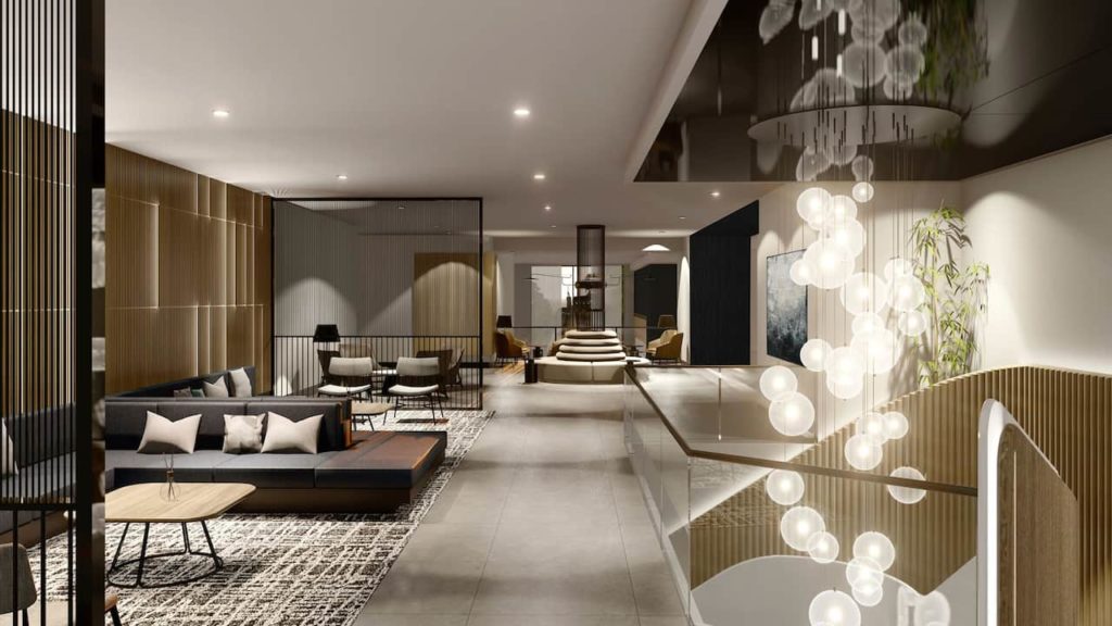 Hyatt Place Montreal Downtown Lounge Seating. X