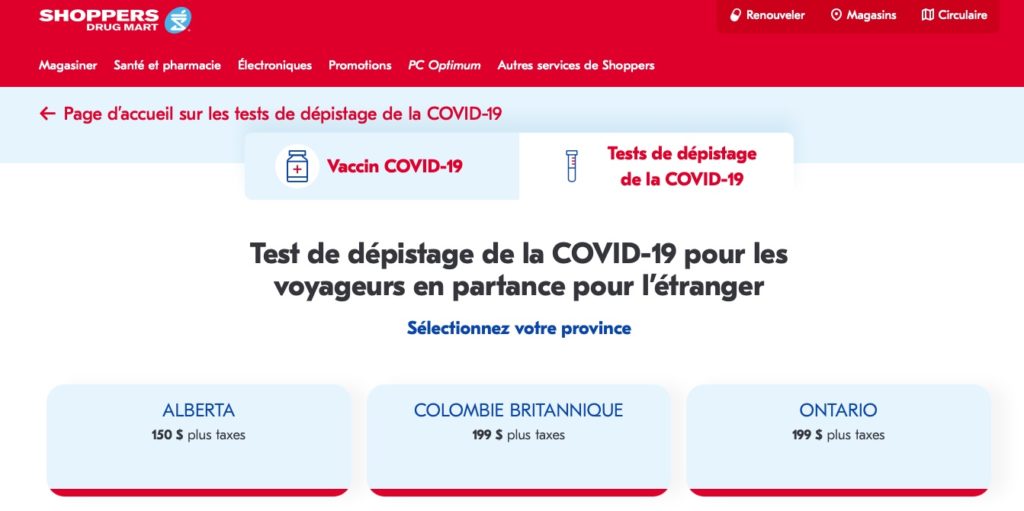 Test Shoppers Covid Fr