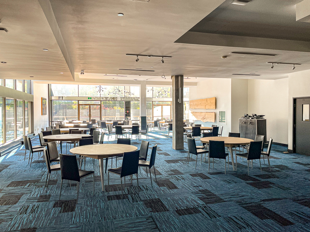 Salle de réunion du Delta Hotels Mont Saint Anne Marriott