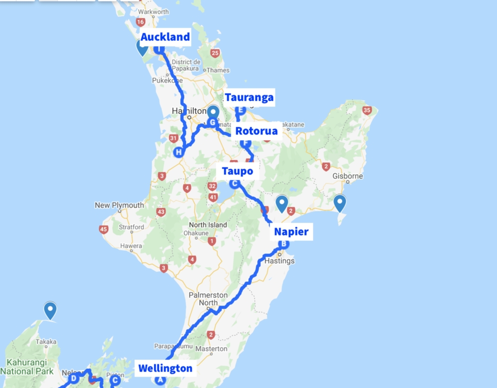 Ile Du Nord Nouvelle Zélande