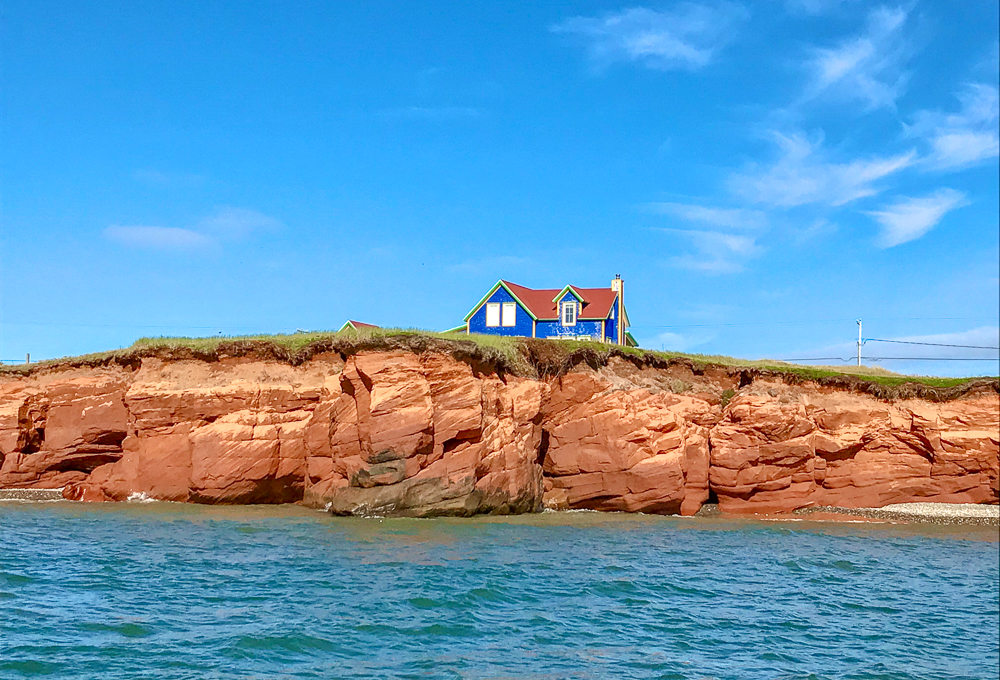 Maison isolée sur une Ile de la Madeleine