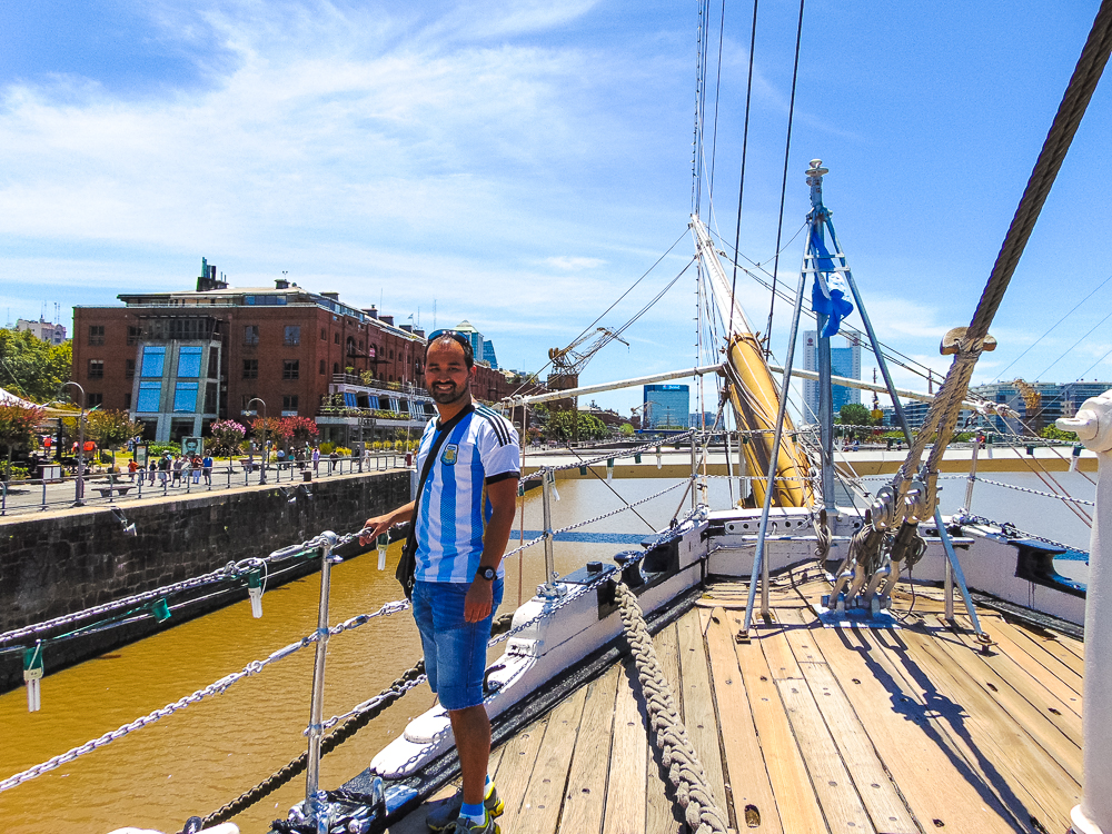 Puerto Madero Fragatta Presidente Sarmiento