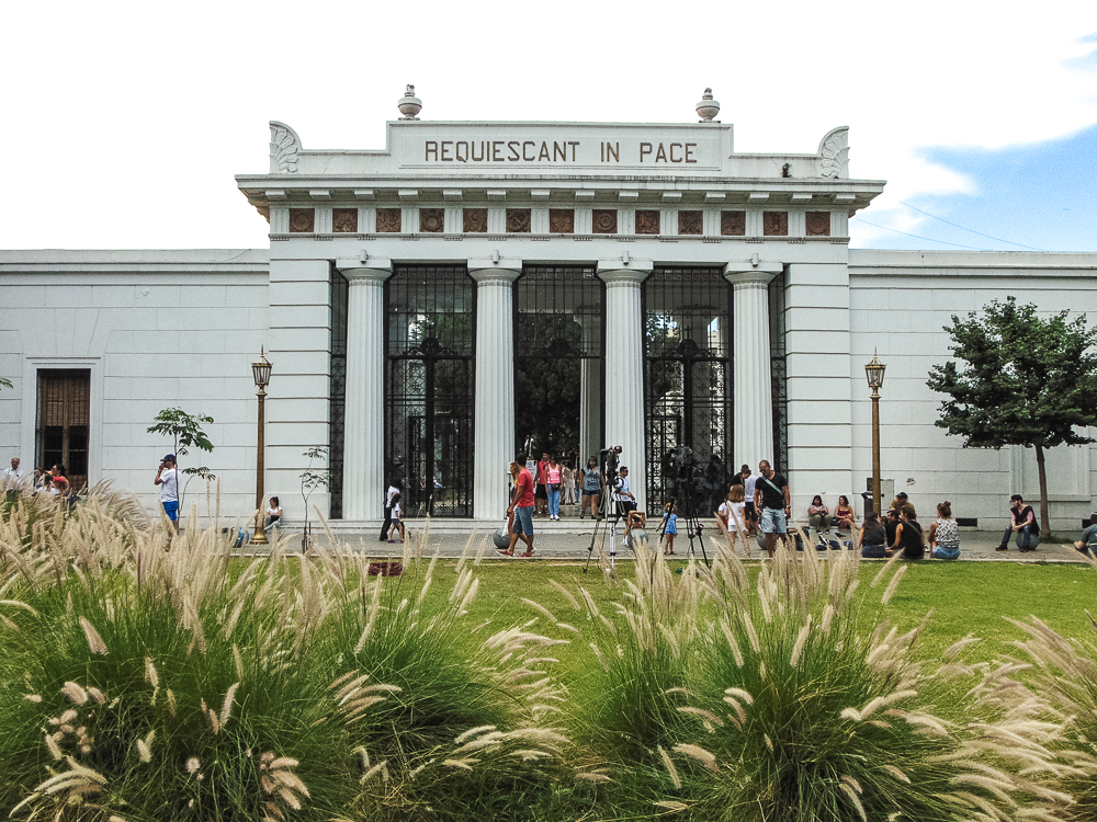 Recoleta entree du cimetiere