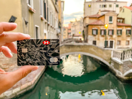 Venise ponts carte HSBC
