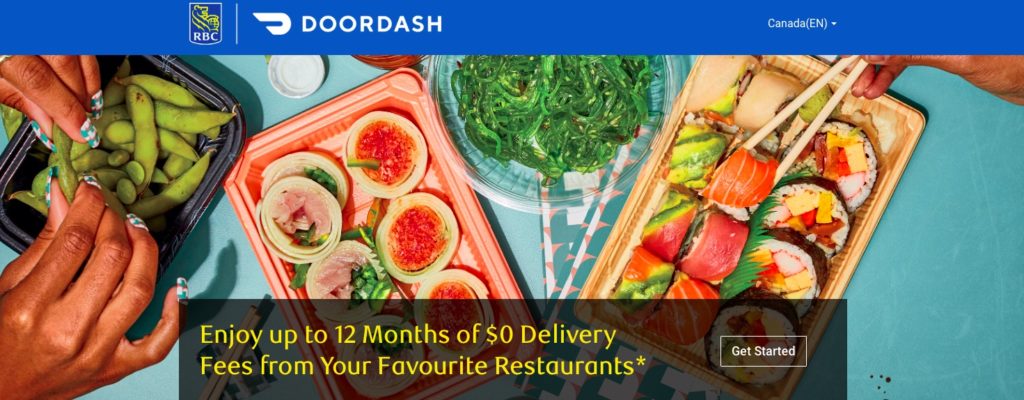 doordash rbc promo en