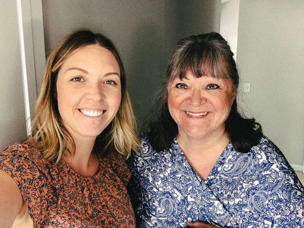 Brigitte et sa fille Gabrielle