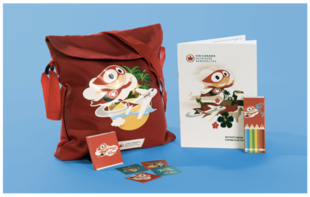 Cahiers activites Air Canada