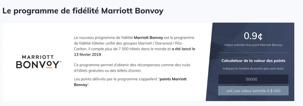 Calculateur Marriott K