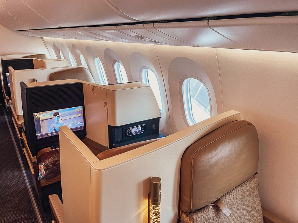 Etihad Business Class
