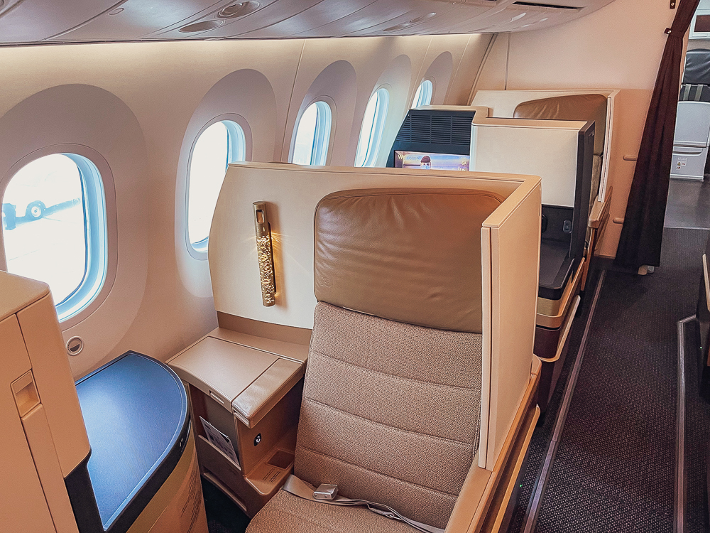 Etihad Business Class