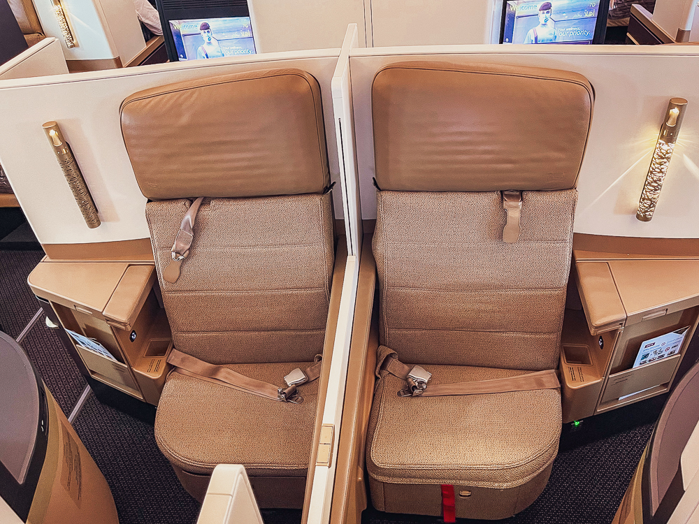 Etihad Business Class