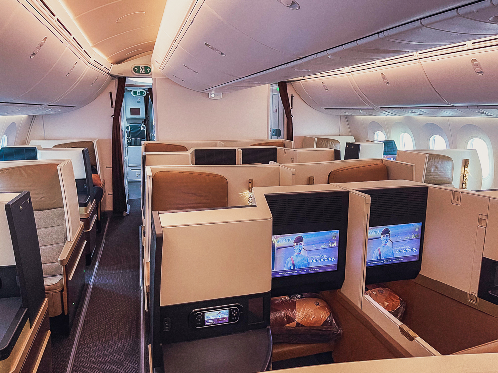Etihad Business Class