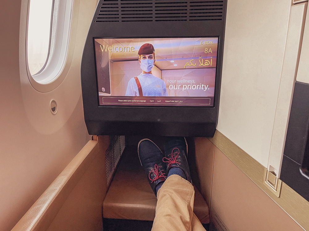 Etihad Business Class