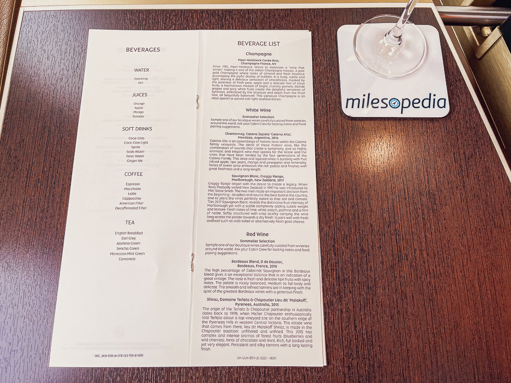 Etihad Business Class