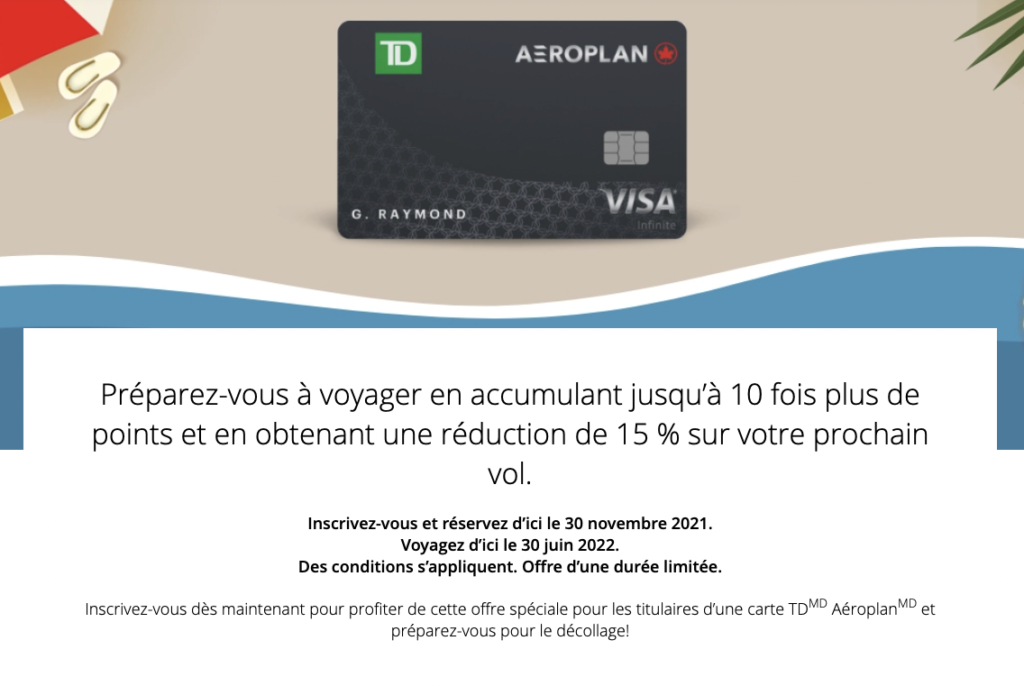 Offre TD novembre