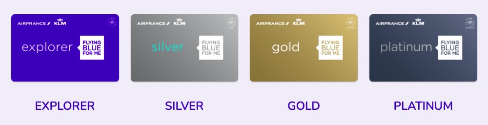 flying blue cartes statut