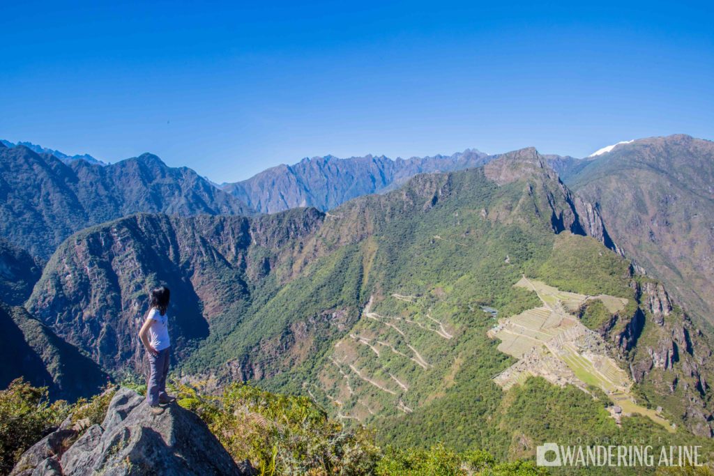Vue du Machu Picchu à partir de Huayna Picchu