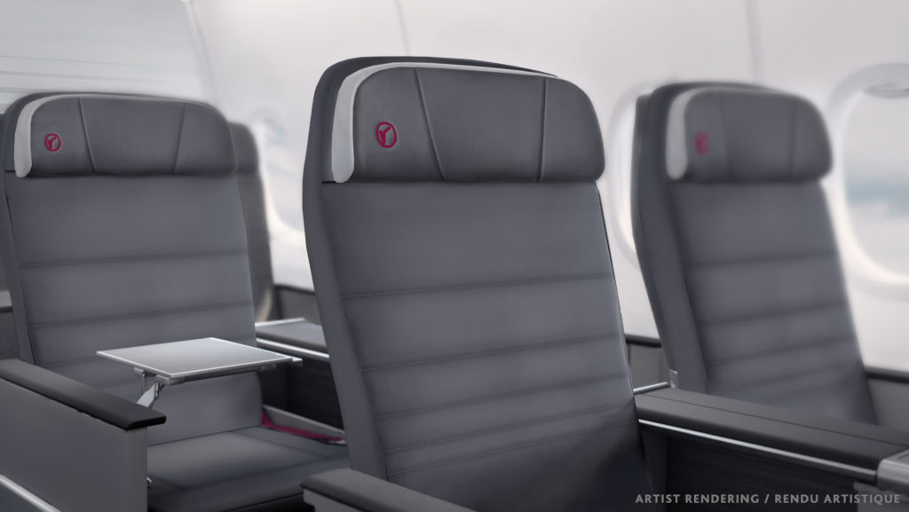 rouge premium economy seat A