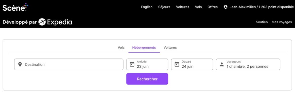 Voyage Scene Expedia Fr