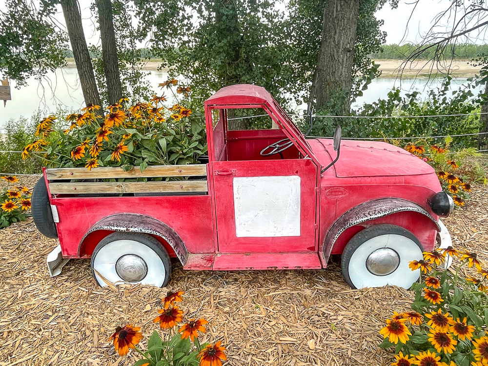 Berry Barn et rivière Saskatchewan Sud
