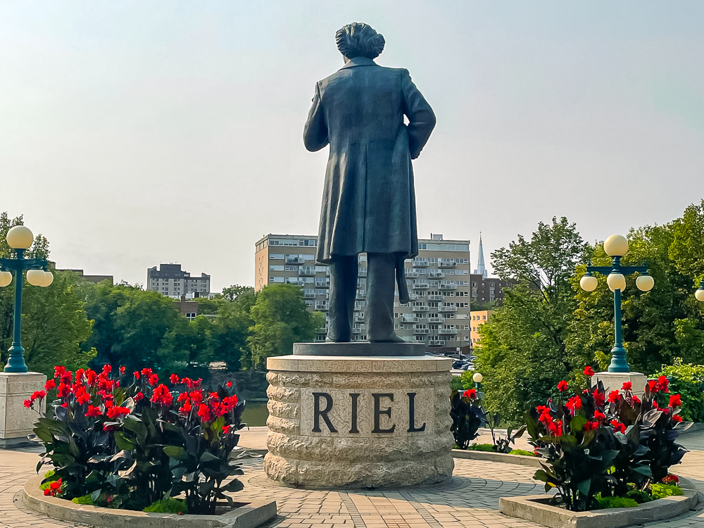 Palais législatif du Manitoba – Louis Riel