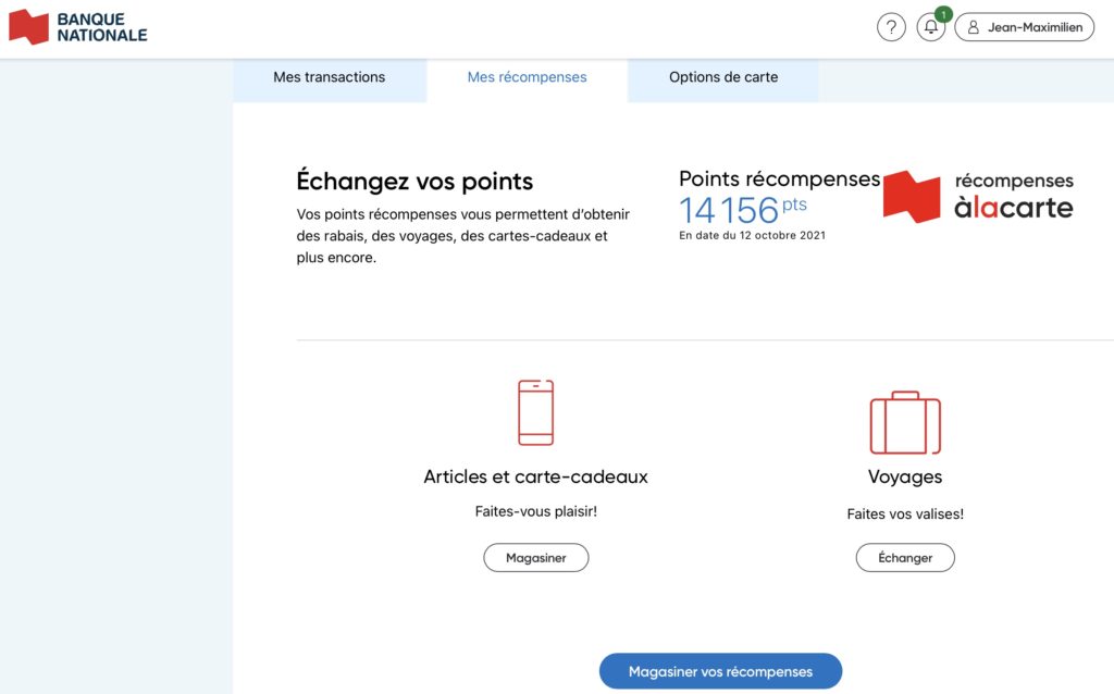 echanger points bnc fr